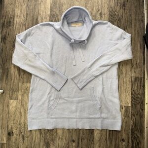 LOFT Soft Light Blue Turtleneck Sweater